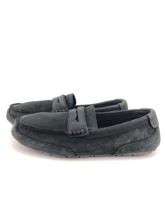 UGG Tucker Black Leather Driving Moccasins main image 14